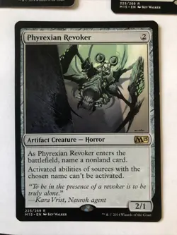 Phyrexian Revoker X3 M15 Ex Condition See Pics Front Back - Image 4