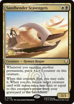 1x Sandbender Scavengers - Foil - Prerelease Promo MTG Prerelease/Game Day/Launc - Image 1