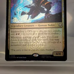 Mtg Fire Lord Azula PRE 2025 Stamped Foil Prerelease Avatar: The Last Airbender - Image 3