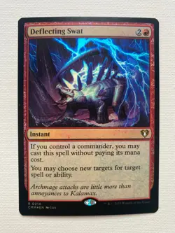 MTG Deflecting Swat 214 | NM Foil | Commander Masters - Image 1