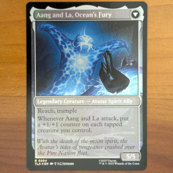 Aang, Swift Savior - Prerelease Foil Promo - Avatar TLA MTG - Image 2