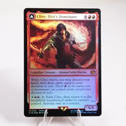 Clive, Ifrit's Dominant 133 Foil Final Fantasy FIN MTG NM - Image 1