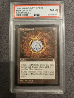 Mox Diamond Stronghold Graded BGS 8 MINT - Image 1