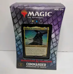 MTG Commander Adventures in the Forgotten Realms - Dungeons of Death NEW 630509982677 - Image 1