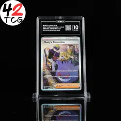 TAG Gem Mint 10 Morty's Conviction 211/162 Pokemon Temporal Forces TEF EN - Image 1