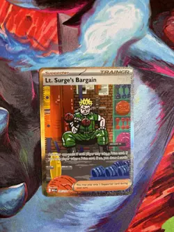 Lt. Surge’s Bargain #185 NM Mega Evolution Pokemon - Image 1