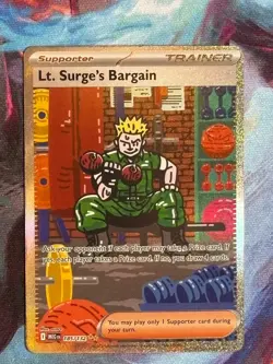 Lt. Surge’s Bargain #185 NM Mega Evolution Pokemon - Image 2