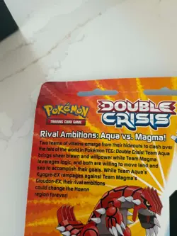 Pokemon Double Crisis Team Aqua Blister Pack XY Sealed 🆕 - Image 2