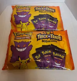 2x 2022 Pokemon TCG TRICK OR TRADE BUNDLE New & Sealed Halloween 80 Packs - Image 1