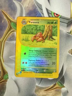 Parasect Reverse Holofoil #27 - Pokemon Aquapolis - Image 1