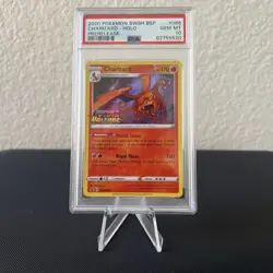 Pokemon Charizard Vivid Voltage Prerelease Holo Promo SWSH066 PSA 10 Gem Mint - Image 1