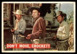 1956 TOPPS DAVEY C ROCKETT DON'T MOVE, CROCKET #36 - Image 1