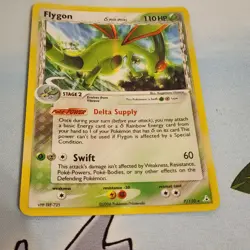 Flygon 7/110 Delta Species Ex Holon Phantoms Holo Rare Pokemon TCG NM - Image 1