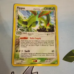 Flygon 7/110 Delta Species Ex Holon Phantoms Holo Rare Pokemon TCG NM - Image 2