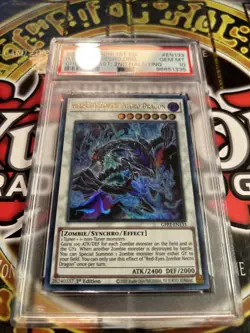 YuGiOh RED-EYES ZOMBIE NECRO DRAGON #GFP2-EN133🔥PSA 10🔥1st ED-2022 ULTRA RARE - Image 4