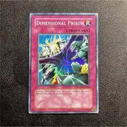 Konami Yu-Gi-Oh! Dimensional Prison Trap Card WC08-EN003 World Championship 2008 - Image 1
