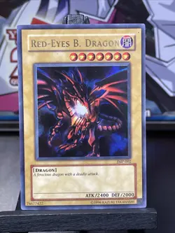 Red-Eyes B. Dragon JMP-002 Shonen Jump Magazine Promos Unlimited - Image 1