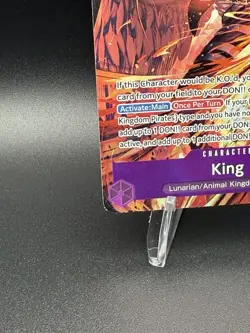 One Piece OP14 The Azure Sea’s Seven - King EB04-031 R Alternate Art ENGLISH - Image 5