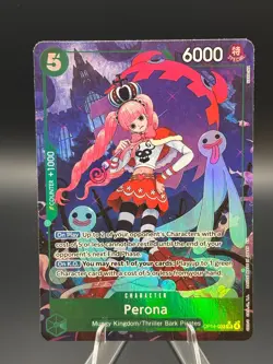 Perona OP14-033 SR Alt Art One Piece TCG NM - Image 1