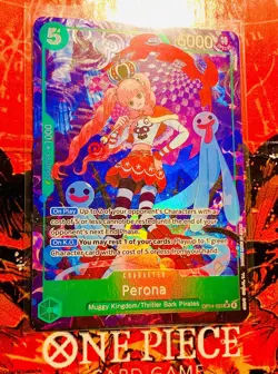 One Piece PERONA Alternate Art OP14-033 SR Azure Sea’s Seven English Pack Fresh - Image 2