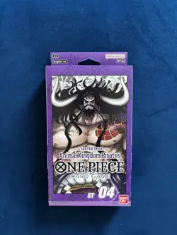 One Piece TCG ST04 Animal Kingdom Pirates Starter Deck Sealed - Image 1