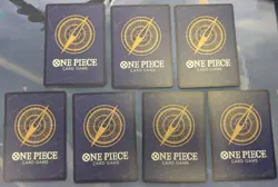 2025 3rd Anniversary One Piece TCG Treasure Campaign Pack Mint Set of 7 - Image 2