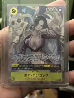 One Piece Japanese Boa Hancock OP14-112 Alternate Art JP Azure Sea's Seven B - Image 1