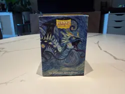 Starry Night MTG Card Sleeves - 100ct - Open Box, Unused - Standard Size - Image 1
