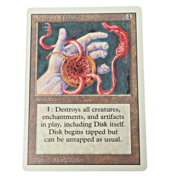 MTG Nevinyrral's Disk Revised 3ED Rare Colorless Artifact Destroys Cards LP - Image 1