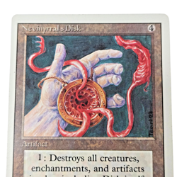 MTG Nevinyrral's Disk Revised 3ED Rare Colorless Artifact Destroys Cards LP - Image 2