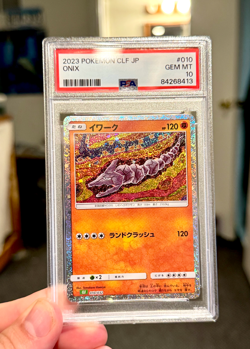 PSA 10 Onix 010 Pokemon Clf Trading Card Game Classic Venusaur & Lugia EX Deck - Image 1