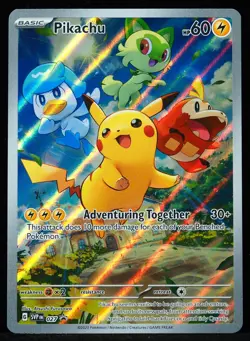 Pikachu #027 Mint Pokemon Card - Image 1