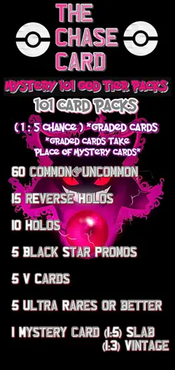 Pokemon TCG Mystery God Packs 101🎄🔥 All Cards Pack Fresh✨ 3 PSA 10s for Grabs - Image 1