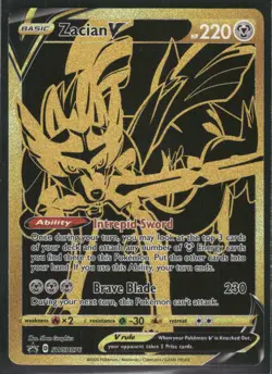 Zacian V Promo SWSH: Sword & Shield Promo Cards SWSH076 NM - Image 1