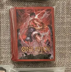 One Piece Card Game Limited Card Sleeve 70pcs Monkey D. Luffy Japanese - Image 1