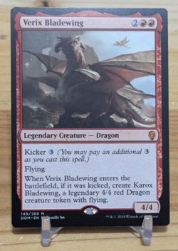 Verix Bladewing Dominaria Mythic Legendary Creature Dragon Magic The Gathering - Image 1