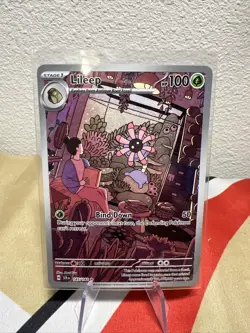 Pokemon TCG Lileep Card 145/142 Stellar Crown Illustration - Image 1