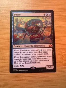 MTG Lorwyn Eclipsed - Deceit Non-Foil Near Mint - Image 1