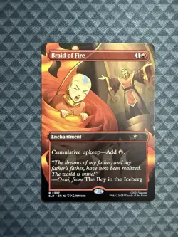 MTG Braid of Fire #2307 Rare Secret Lair Drop Series (SLD) - Image 1