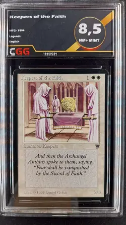 Keepers of the Faith CGG 8,5 NM+MINT MTG Legends 18650024 - Image 1