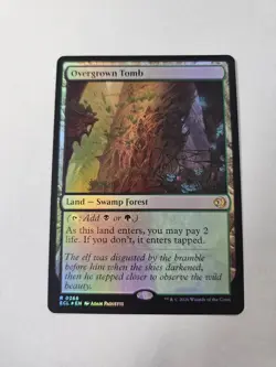 Overgrown Tomb FOIL MTG Lorwyn Eclipsed Nm/M *ON HAND* - Image 1