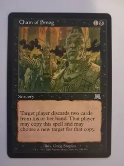Chain of Smog LP MTG Onslaught Magic the Gathering - Image 1