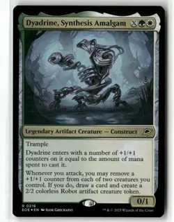 Dyadrine, Synthesis Amalgam 216 NM Foil MTG Edge of Eternities Magic - Image 1