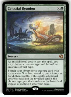 Celestial Reunion 170 NM MTG Lorwyn Eclipsed Magic - Image 1