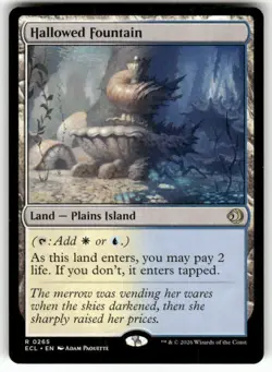 Hallowed Fountain 265 NM MTG Lorwyn Eclipsed Magic - Image 1