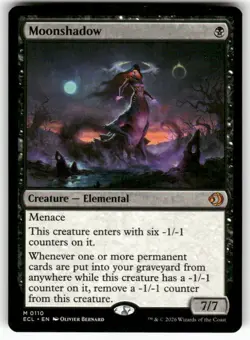 Moonshadow 110 NM MTG Lorwyn Eclipsed Magic - Image 1