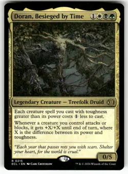 Doran, Besieged by Time 215 NM MTG Lorwyn Eclipsed Magic - Image 1