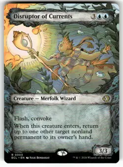 Disruptor of Currents Showcase 303 NM MTG Lorwyn Eclipsed Magic - Image 1