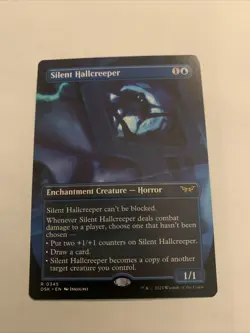 Silent Hallcreeper - Borderless - Duskmourn - Near Mint - Image 1