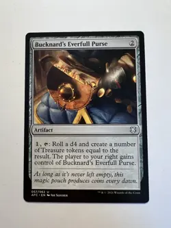 Bucknard's Everfull Purse - MTG Adventures In The Forgotten Realms Commander- NM - Image 1